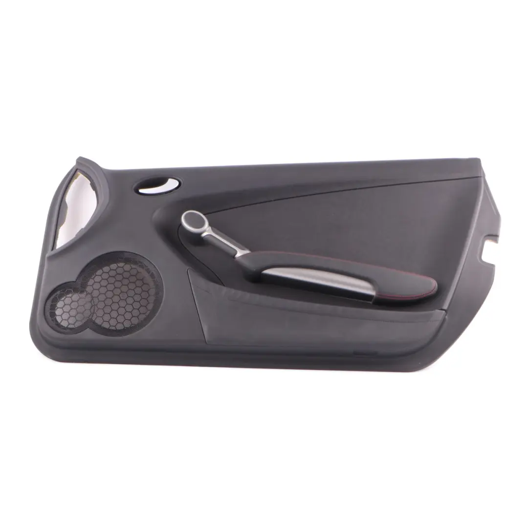 Mercedes SLK R171 Convertible Carte de porte Avant Droite Cuir Noir Fil Rouge - SKU A1717205663 - Numéro de pièce A1717205663