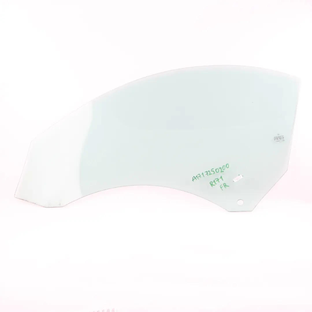 Seitenscheibe Vordertür Rechts Glas Grün AS2 für Mercedes SLK R171 mit Teilenummer A1717250200 Mercedes SLK R171 Seitenscheibe Vordertür Rechts Glas Grün AS2 - SKU A1717250200 - Teilenummer A1717250200