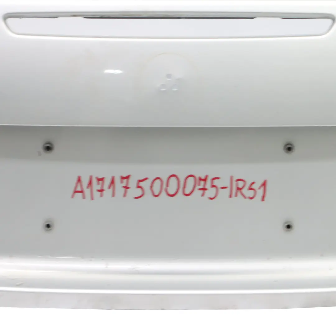 Klapa Pokrywa Bagażnika Tył Iridium Silver - 775 do Mercedes SLK R171 o numerze A1717500075 Mercedes SLK R171 Klapa Pokrywa Bagażnika Tył Iridium Silver - 775 - SKU A1717500075-IRS1 - Numer Części A1717500075