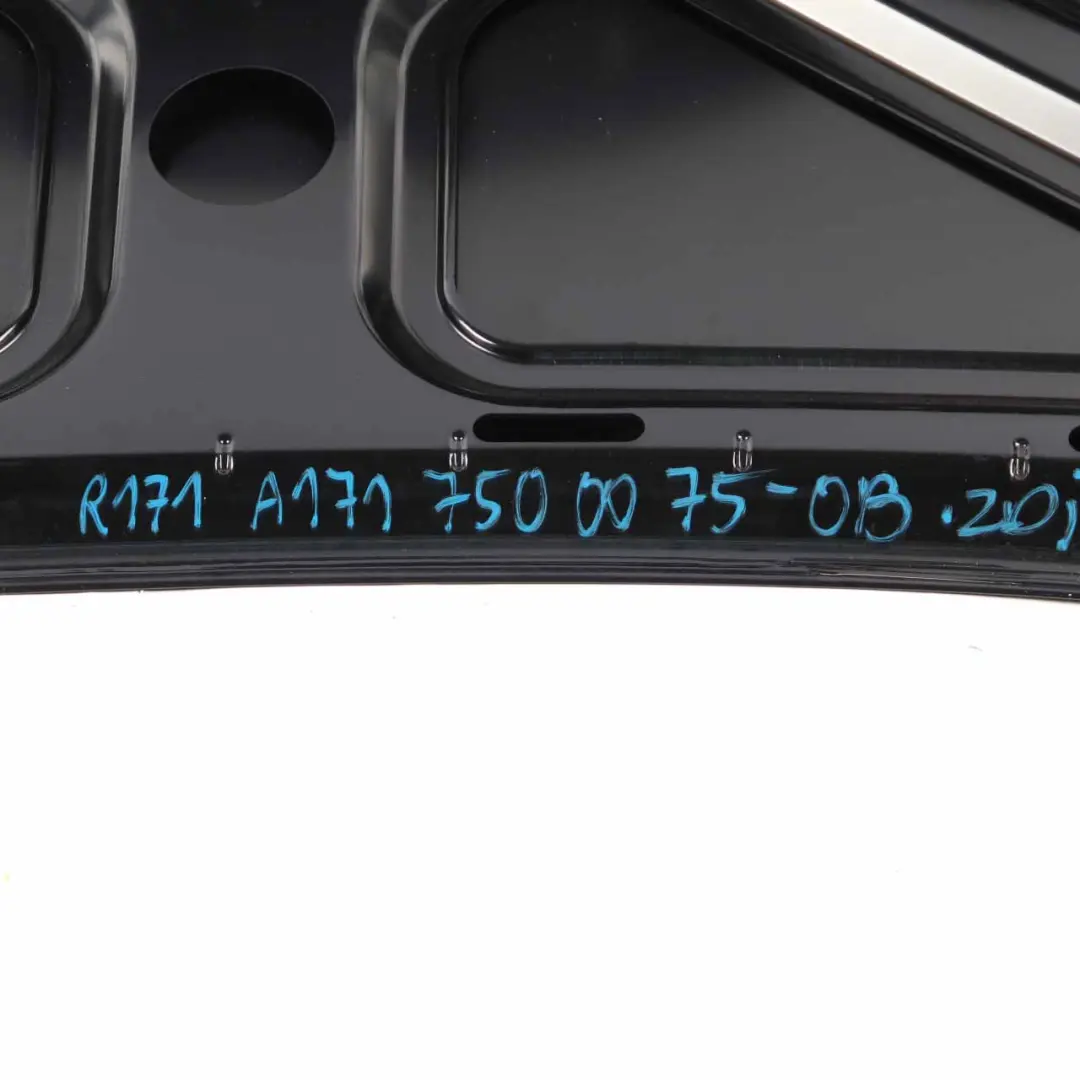 Boot Trunk Lid Tailgate Panel Saloon Obsidian Black - 197 to Mercedes SLK R171 with Part number A1717500075 Mercedes SLK R171 Boot Trunk Lid Tailgate Panel Saloon Obsidian Black - 197 - SKU A1717500075-OB - Part number A1717500075