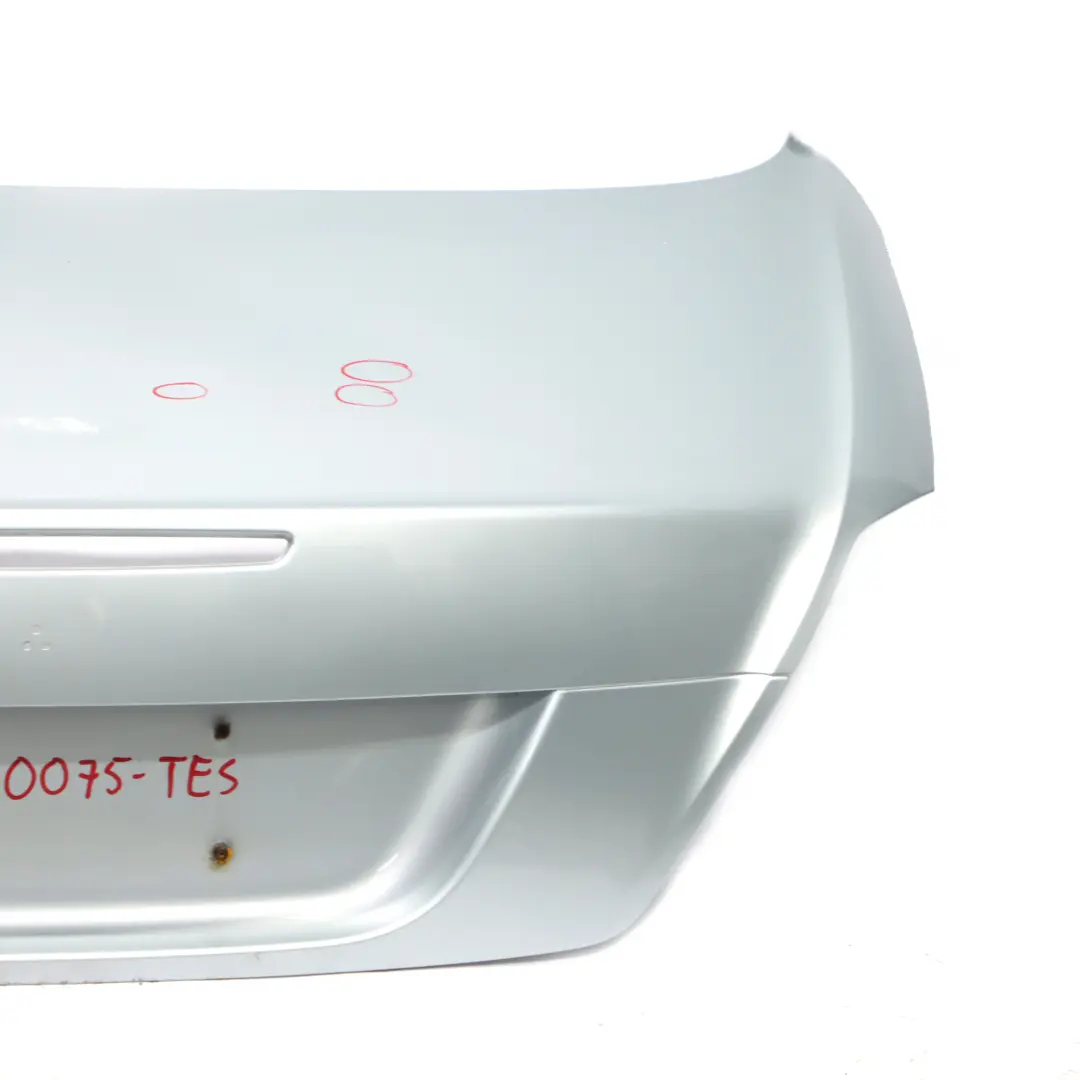 Boot Trunk Lid Tailgate Panel Tellurium Silver Metallic - 762 to Mercedes SLK R171 with Part number A1717500075 Mercedes SLK R171 Boot Trunk Lid Tailgate Panel Tellurium Silver Metallic - 762 - SKU A1717500075-TES - Part number A1717500075