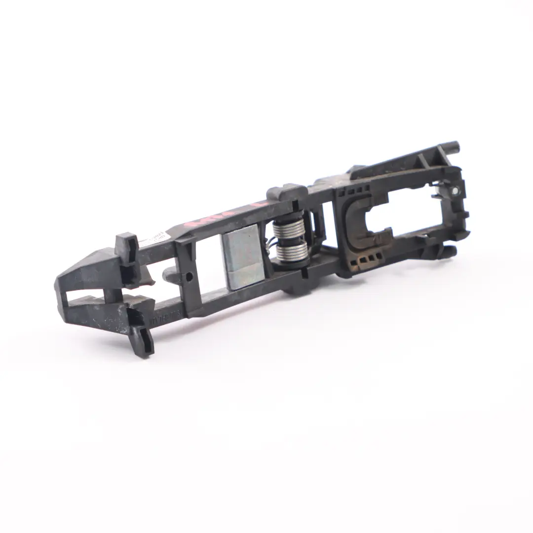 Door Handle Base Front Left N/S Exterior Bracket to Mercedes SLK R171 with Part number A1717600134 Mercedes SLK R171 Door Handle Base Front Left N/S Exterior Bracket - SKU A1717600134 - Part number A1717600134