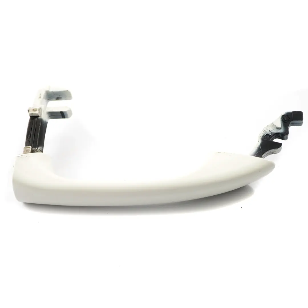 Halte griff Tür vorne links aussen Calcit Weiss - 650 für Mercedes SLK R171 mit Teilenummer A1717600370 Mercedes SLK R171 Halte griff Tür vorne links aussen Calcit Weiss - 650 - SKU A1717600370-CW - Teilenummer A1717600370