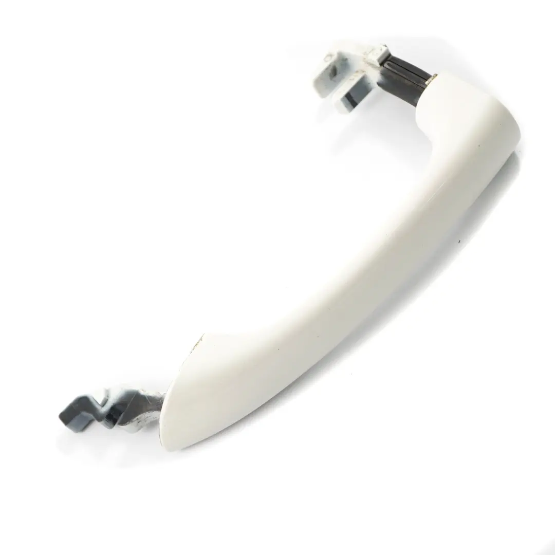 Maniglia Porta Anteriore Sinistra Esterna Bianco Calcite - 650 per Mercedes SLK R171 con numero di parte A1717600370 Mercedes SLK R171 Maniglia Porta Anteriore Sinistra Esterna Bianco Calcite - 650 - SKU A1717600370-CW - Numero di parte A1717600370