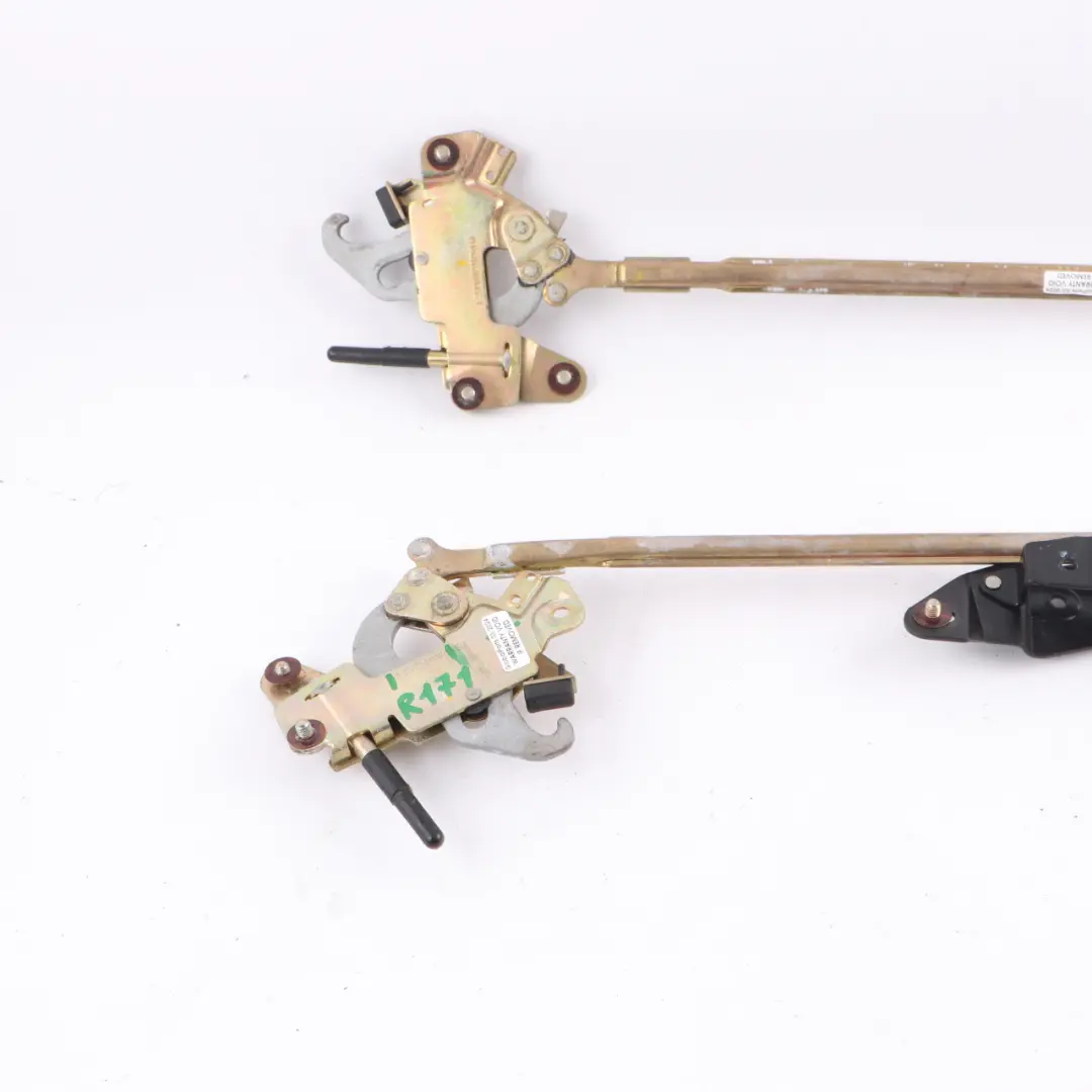 Lock Mercedes SLK R171 Roadster Vario Roof Front Lock Mechanism Set to with Part number A1717900071 Lock Mercedes SLK R171 Roadster Vario Roof Front Lock Mechanism Set - SKU A1717900071-1 - Part number A1717900071