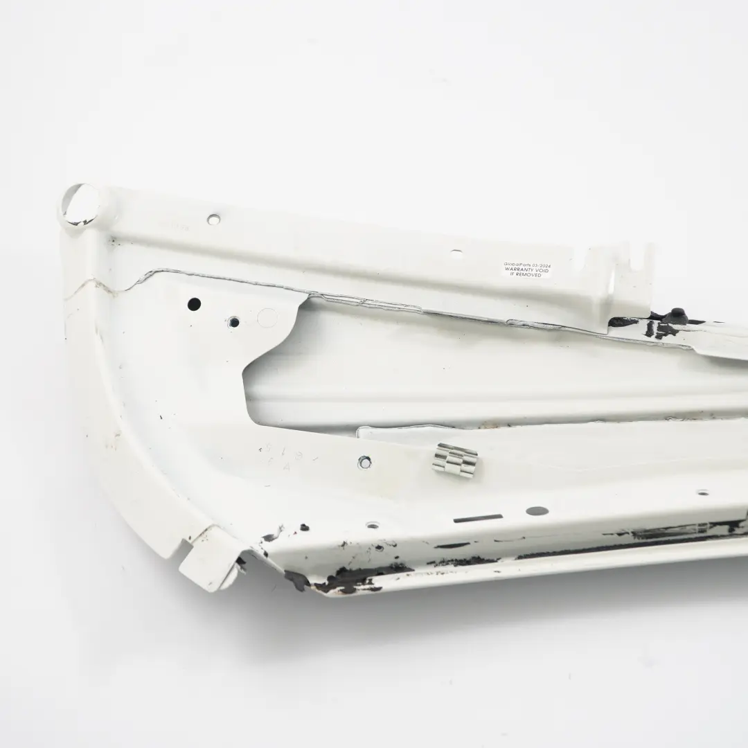 Mercedes R171 C-Pillar Column Roof Trim Left N/S Calcite White - 650 A1717940128 - SKU A1717900319-CW - Part number A1717900319