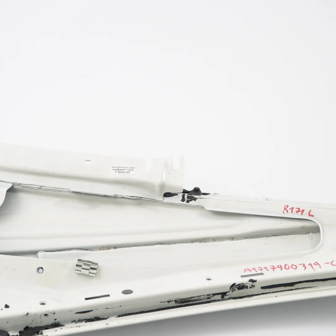 Mercedes R171 Colonna montante C tetto sinistro Calcite White - 650 A1717940128 - SKU A1717900319-CW - Numero di parte A1717900319