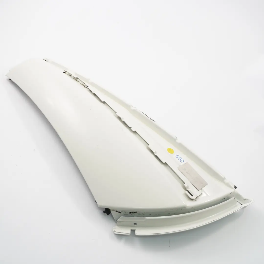 C-Pillar Column Roof Trim Left N/S Calcite White - 650 A1717940128 to Mercedes R171 with Part number A1717900319 Mercedes R171 C-Pillar Column Roof Trim Left N/S Calcite White - 650 A1717940128 - SKU A1717900319-CW - Part number A1717900319