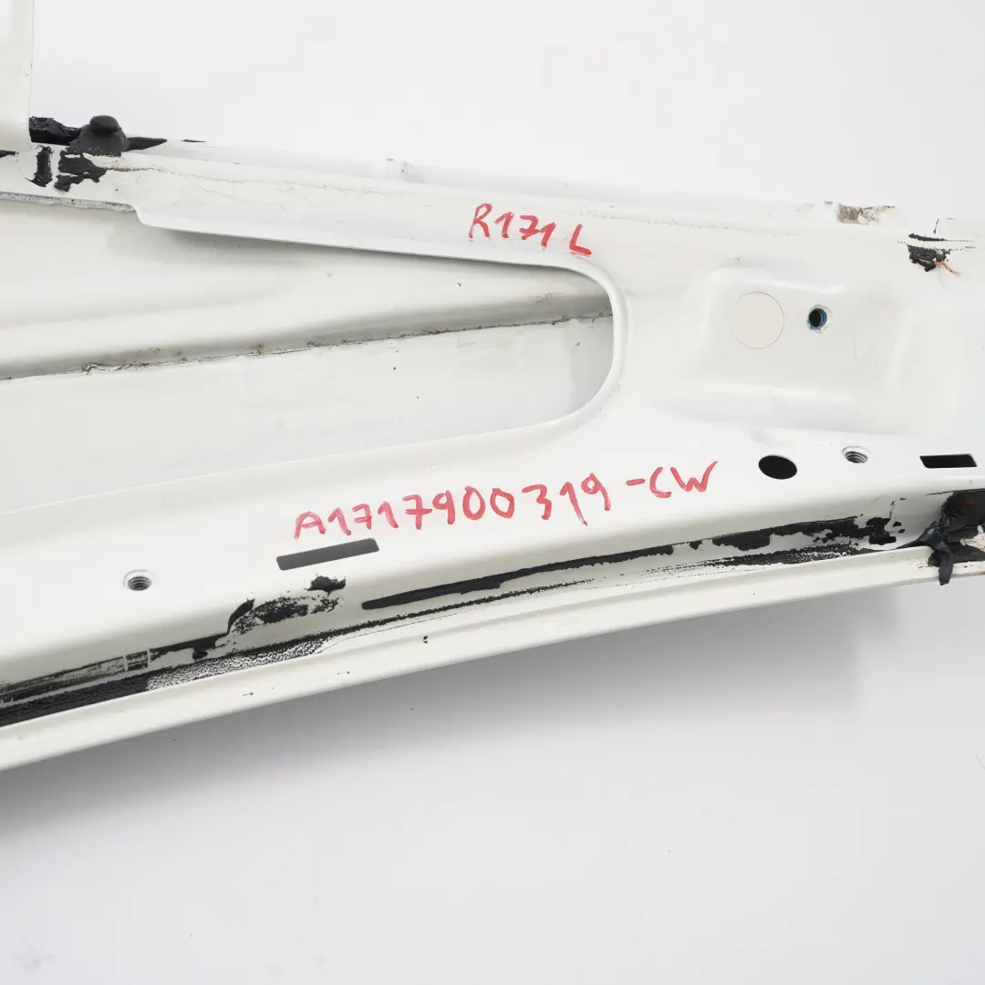 Mercedes R171 Colonne de toit colonne C gauche Calcite White - 650 A1717940128 - SKU A1717900319-CW - Numéro de pièce A1717900319