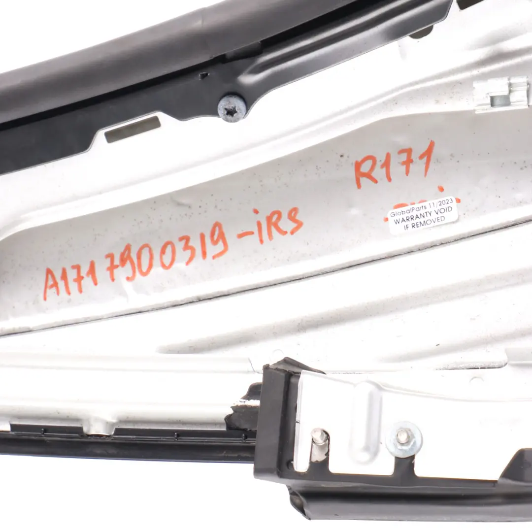 Mercedes R171 C-Säule Säule Dach Verkleidung Links Iridium Silber - 775 - SKU A1717900319-IRS - Teilenummer A1717900319