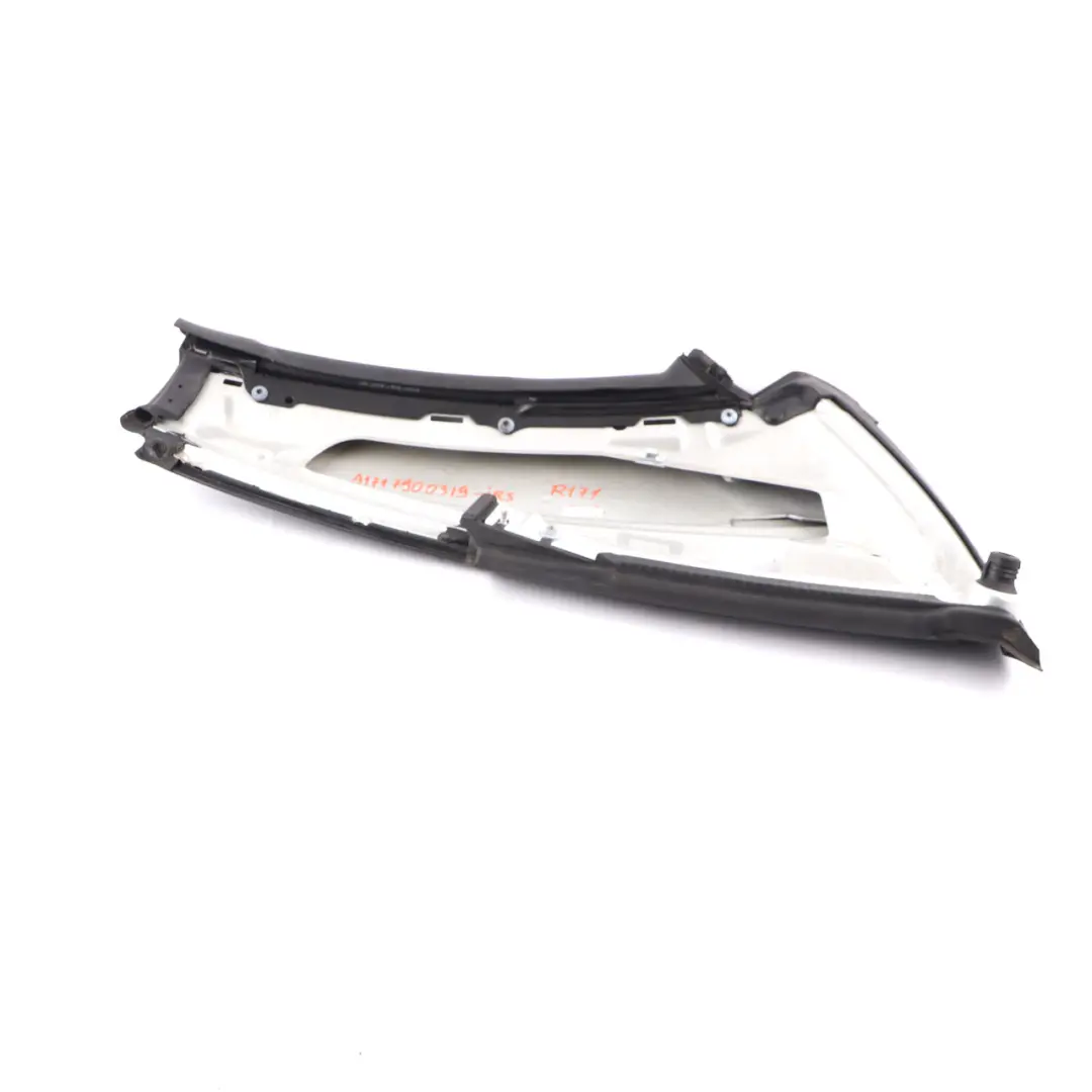 Mercedes R171 C-Säule Säule Dach Verkleidung Links Iridium Silber - 775 - SKU A1717900319-IRS - Teilenummer A1717900319
