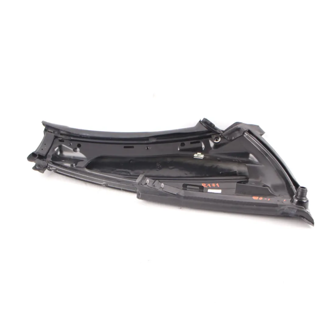 C-Pillar Column Roof Trim Obsidian Black Left N/S A1717940128 to Mercedes R171 with Part number A1717900319 Mercedes R171 C-Pillar Column Roof Trim Obsidian Black Left N/S A1717940128 - SKU A1717900319-OB - Part number A1717900319