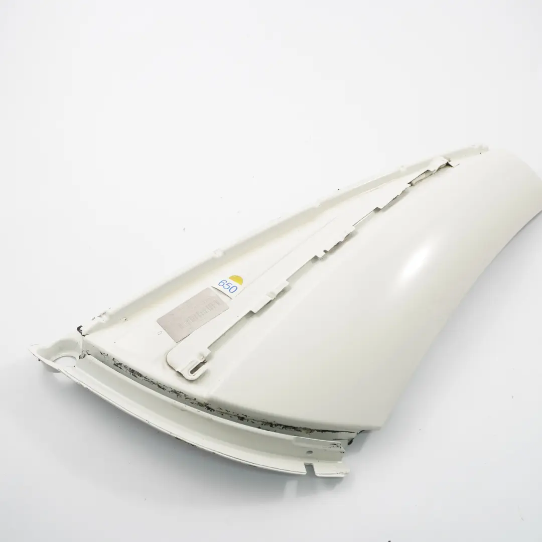 Mercedes SLK R171 C-Pillar Column Roof Trim Right O/S Calcite White A1717940228 - SKU A1717900419-CW - Part number A1717900419