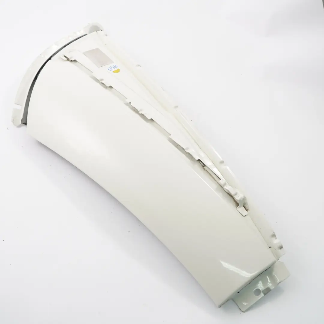 Mercedes SLK R171 C-Pillar Column Roof Trim Right O/S Calcite White A1717940228 - SKU A1717900419-CW - Part number A1717900419