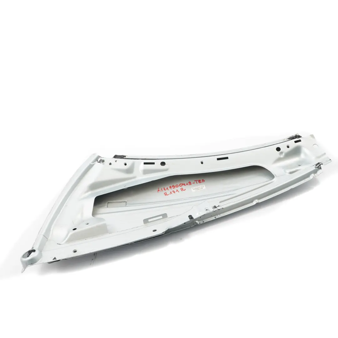 C-Pilar Columna Techo Trim Derecha Tellurium Plata A1717940228 para Mercedes R171 con número de pieza A1717900419 Mercedes R171 C-Pilar Columna Techo Trim Derecha Tellurium Plata A1717940228 - SKU A1717900419-TES - Número de pieza A1717900419