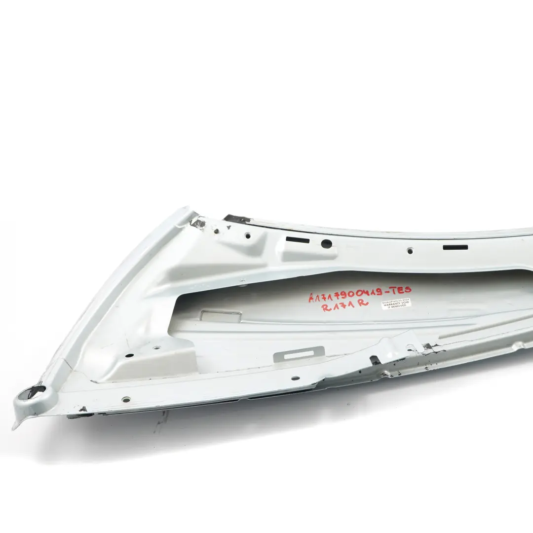 Colonna C Rivestimento Tetto Destro Tellurium Argento A1717940228 per Mercedes R171 con numero di parte A1717900419 Mercedes R171 Colonna C Rivestimento Tetto Destro Tellurium Argento A1717940228 - SKU A1717900419-TES - Numero di parte A1717900419