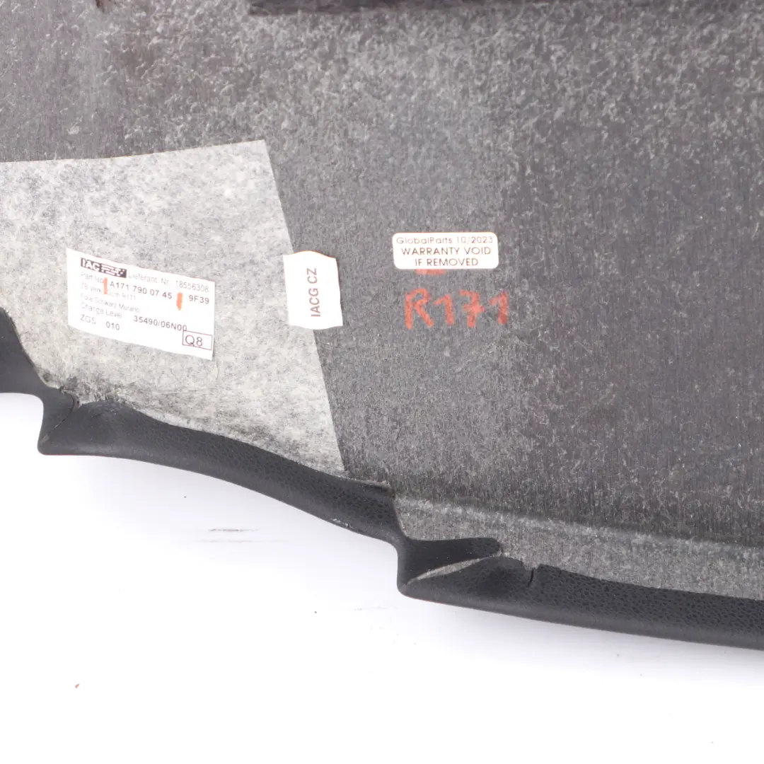 Roof Headlining Mercedes SLK R171 Interior Sunroof Roof Trim Black to with Part number A1717900745 Roof Headlining Mercedes SLK R171 Interior Sunroof Roof Trim Black - SKU A1717900745 - Part number A1717900745