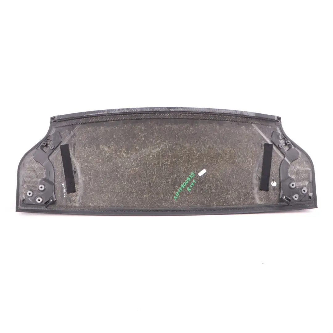 Shelf Hat Tray Cover to Cover Mercedes SLK R171 Roadster Rear with Part number A1717900935 Cover Mercedes SLK R171 Roadster Rear Shelf Hat Tray Cover - SKU A1717900935 - Part number A1717900935