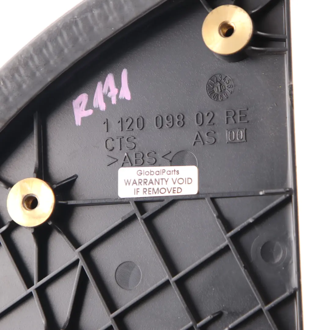 Mercedes R171 Tapa de la bisagra del techo duro Panel Derecha 112009802 - SKU A1717902035 - Número de pieza A1717902035
