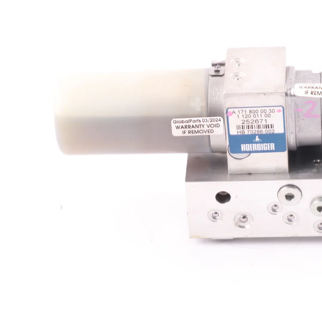 Hydraulic Unit Roof Motor Pump Top A1718000030 to Mercedes SLK R171 Convertible with Part number A1718000148 Mercedes SLK R171 Convertible Hydraulic Unit Roof Motor Pump Top A1718000030 - SKU A1718000148-2 - Part number A1718000148