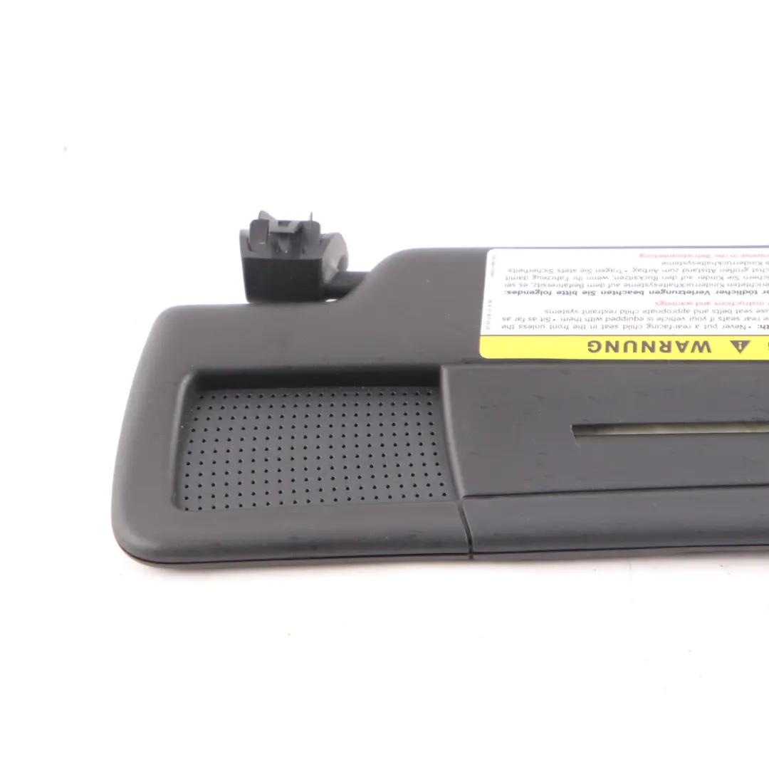 Copertura parasole anteriore sinistra Specchio Nero per Mercedes R171 con numero di parte A1718100110 Mercedes R171 Copertura parasole anteriore sinistra Specchio Nero - SKU A1718100110-1 - Numero di parte A1718100110