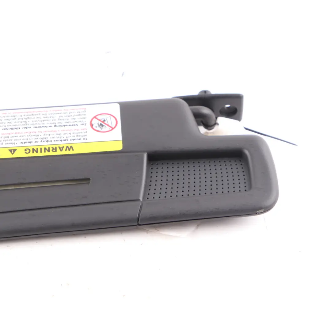 Mercedes SLK R171 Visera parasol delantero izquierdo Espejo Negro - SKU A1718100110-1 - Número de pieza A1718100110