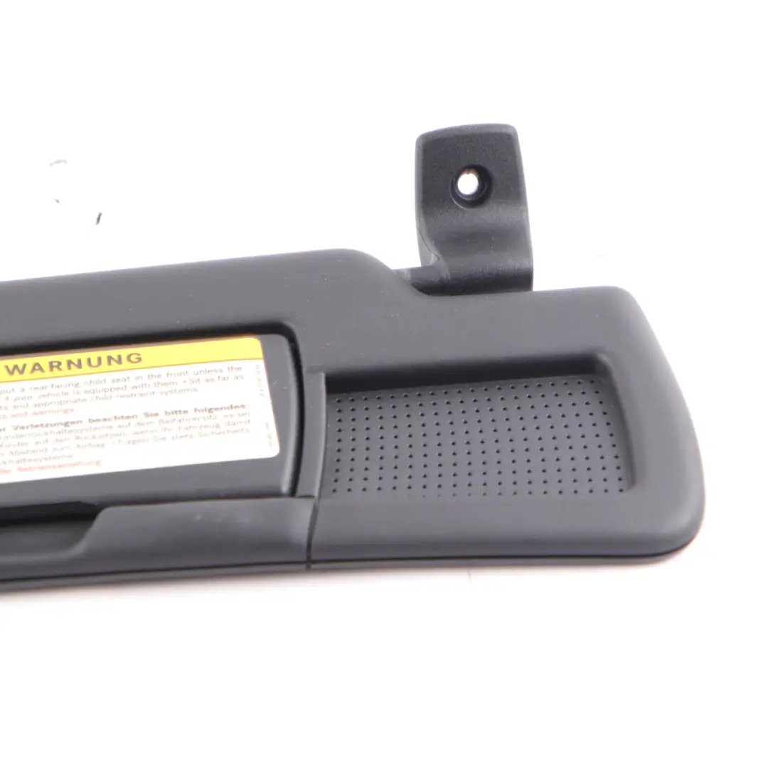 Sun Visor Cover Trim Front Left N/S Mirror Black to Mercedes SLK R171 with Part number A1718100110 Mercedes SLK R171 Sun Visor Cover Trim Front Left N/S Mirror Black - SKU A1718100110-1 - Part number A1718100110