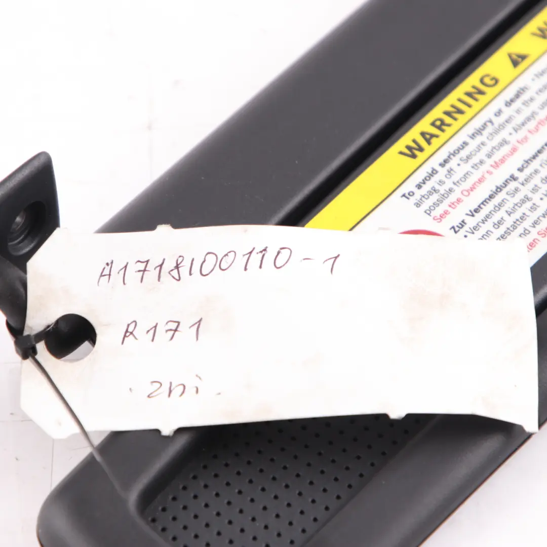 Copertura parasole anteriore sinistra Specchio Nero per Mercedes R171 con numero di parte A1718100110 Mercedes R171 Copertura parasole anteriore sinistra Specchio Nero - SKU A1718100110-1 - Numero di parte A1718100110