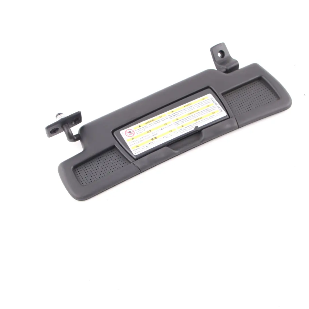 Sun Visor Cover Trim Front Left N/S Mirror Black Mercedes SLK R171 - SKU A1718100110 - Part number A1718100110