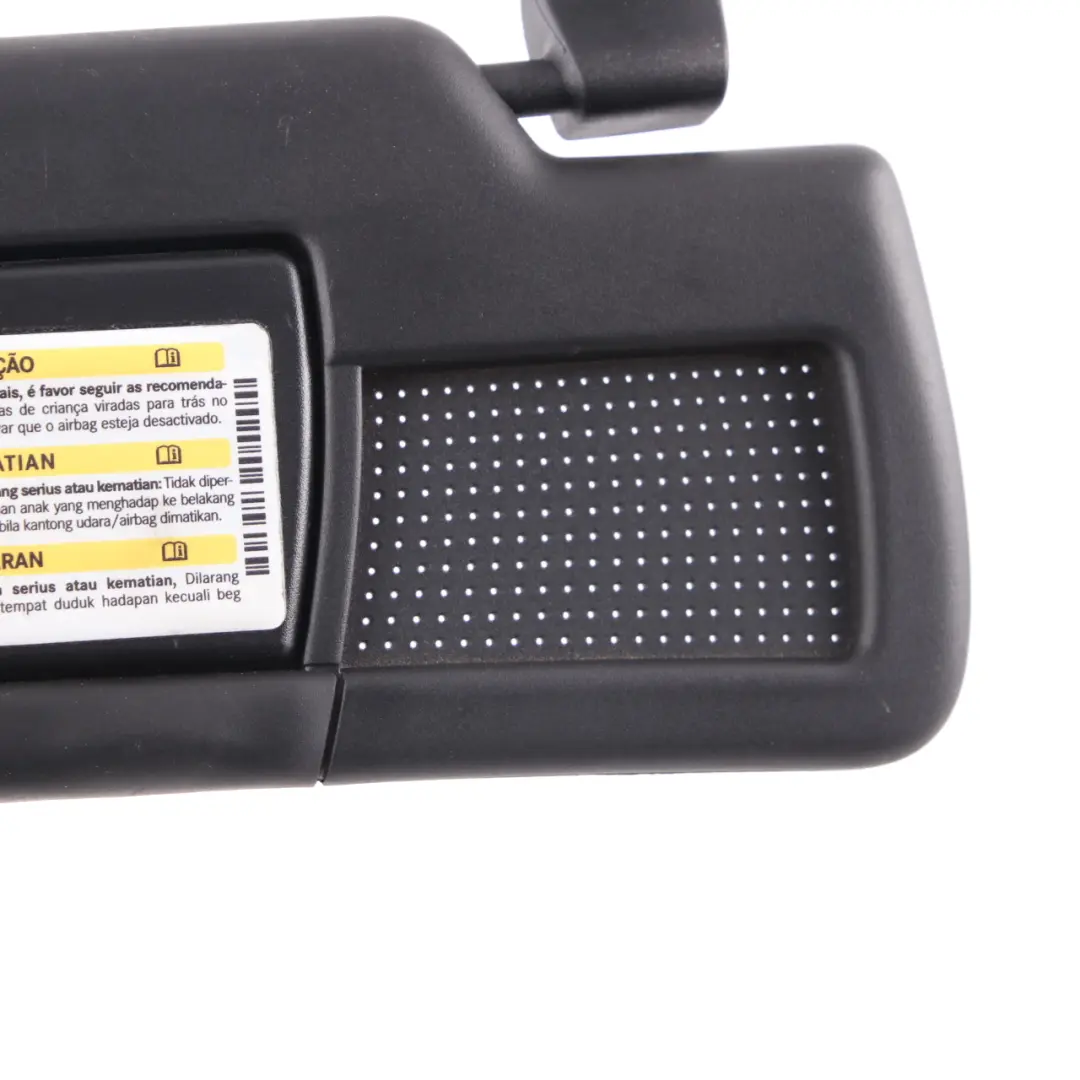 Sun Visor Cover Trim Front Left N/S Mirror Black Mercedes SLK R171 - SKU A1718100110 - Part number A1718100110