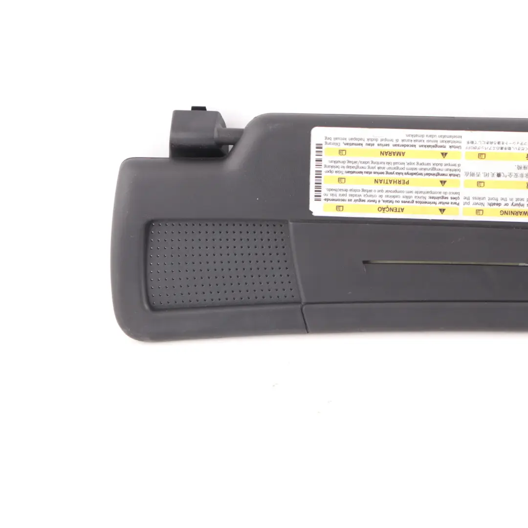 Cache pare-soleil avant gauche, rétroviseur Noir pour Mercedes SLK R171 à propos du numéro de pièce A1718100110 Mercedes SLK R171 Cache pare-soleil avant gauche, rétroviseur Noir - SKU A1718100110 - Numéro de pièce A1718100110