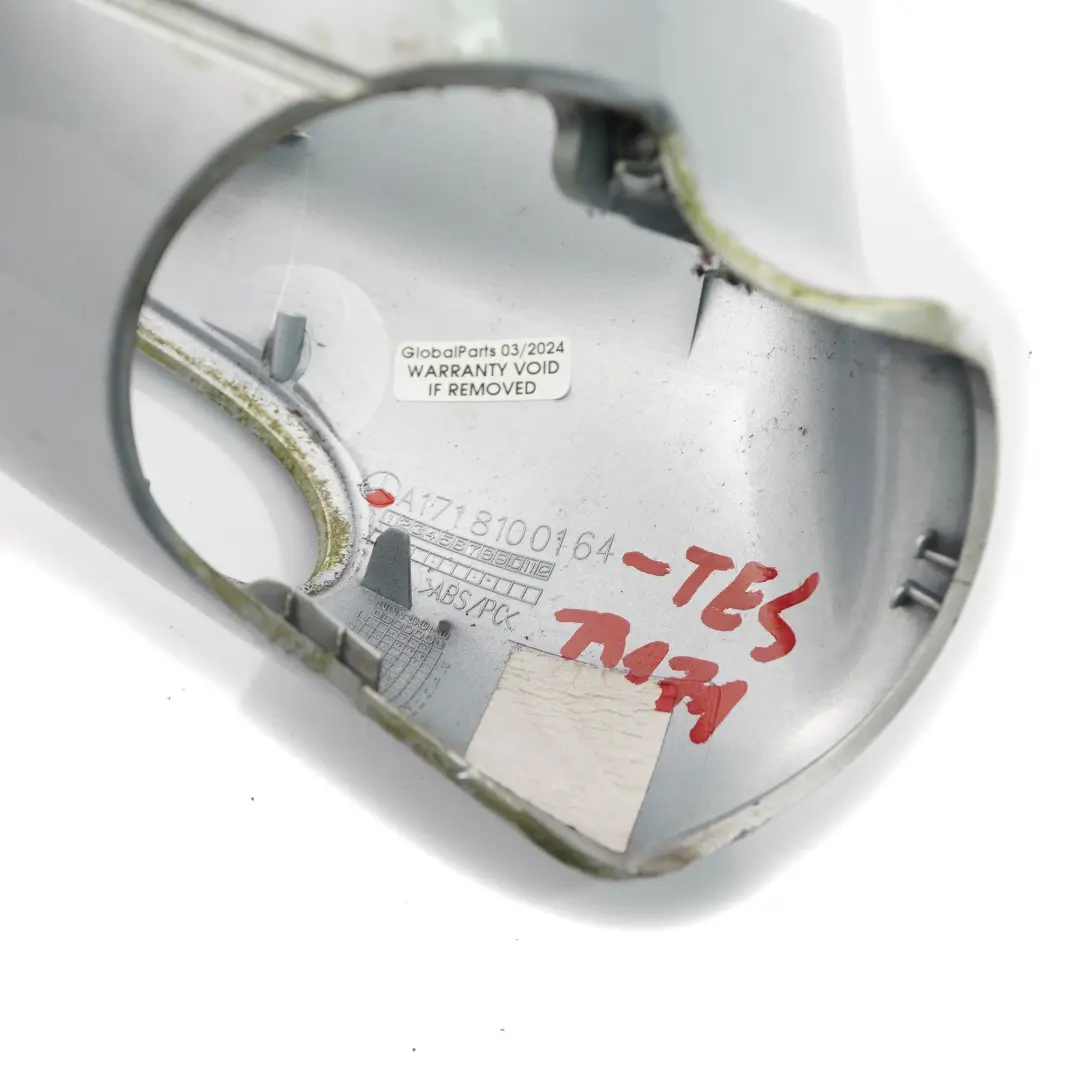 Mercedes SLK R171 Capuchon de rétroviseur gauche Housing Tellurium Silver 762 - SKU A1718100164-TES - Numéro de pièce A1718100164