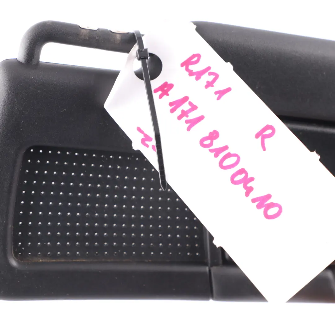 Mercedes SLK R171 Sun Visor Cover Trim Front Right O/S Mirror Black - SKU A1718100410 - Part number A1718100410