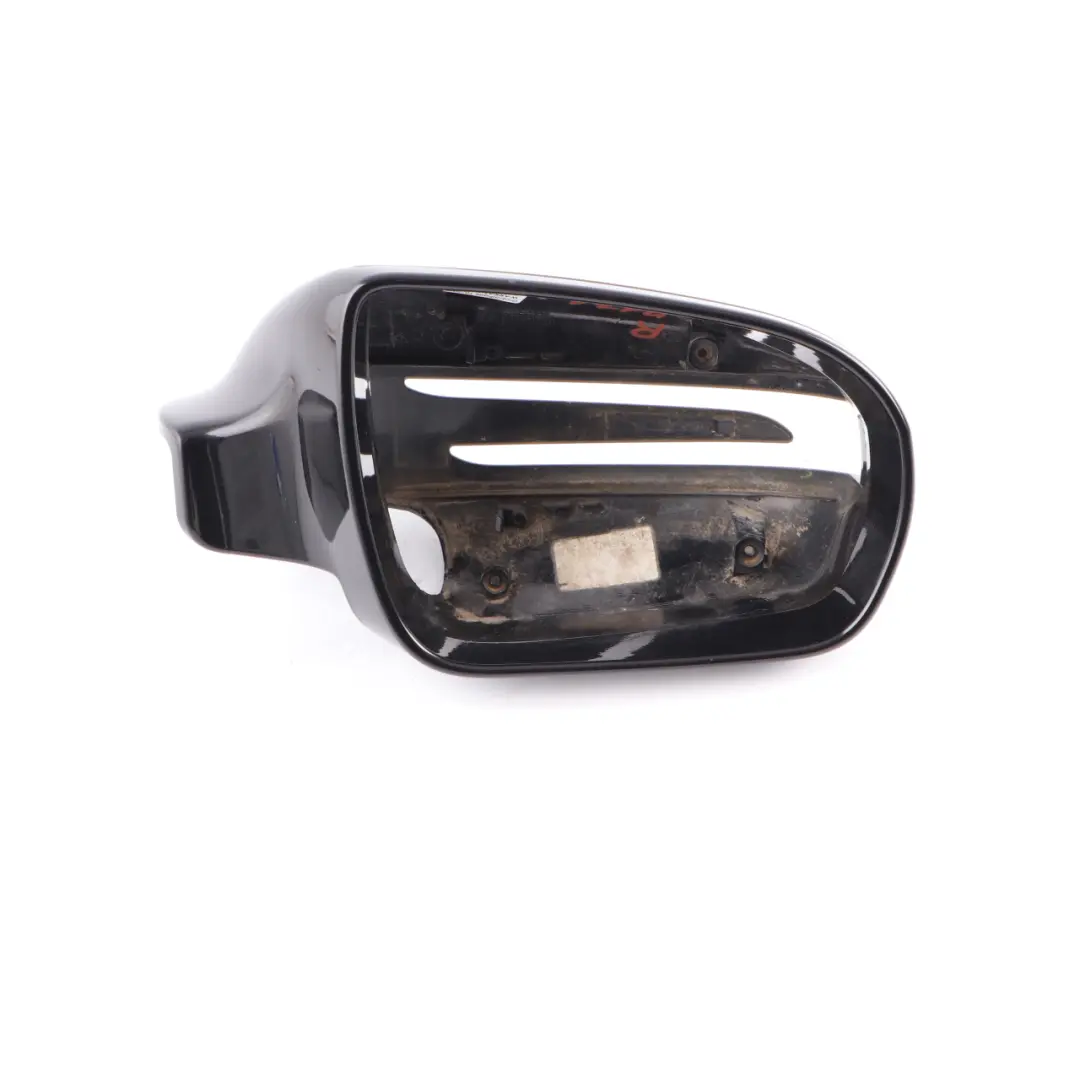  Wing Mirror Cover Mercedes R171 CL203 C219 Right O/S Cap Obsidian Black - 197 - SKU A1718100464-OB - Part number A1718100464