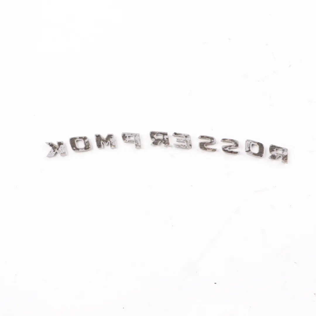 Fender Emblema Lettering Frente Wing Panel Logo Kompressor para Mercedes SLK R171 con número de pieza A1718170515 Mercedes SLK R171 Fender Emblema Lettering Frente Wing Panel Logo Kompressor - SKU A1718170515 - Número de pieza A1718170515