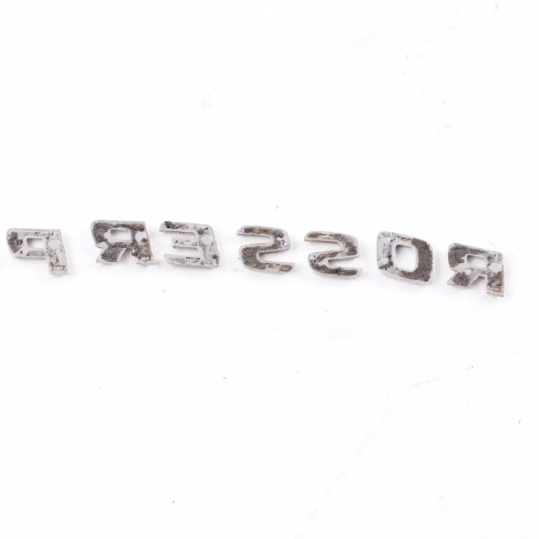 Mercedes SLK R171 Emblema Parafango Lettering Pannello Ala Anteriore Kompressor - SKU A1718170515 - Numero di parte A1718170515