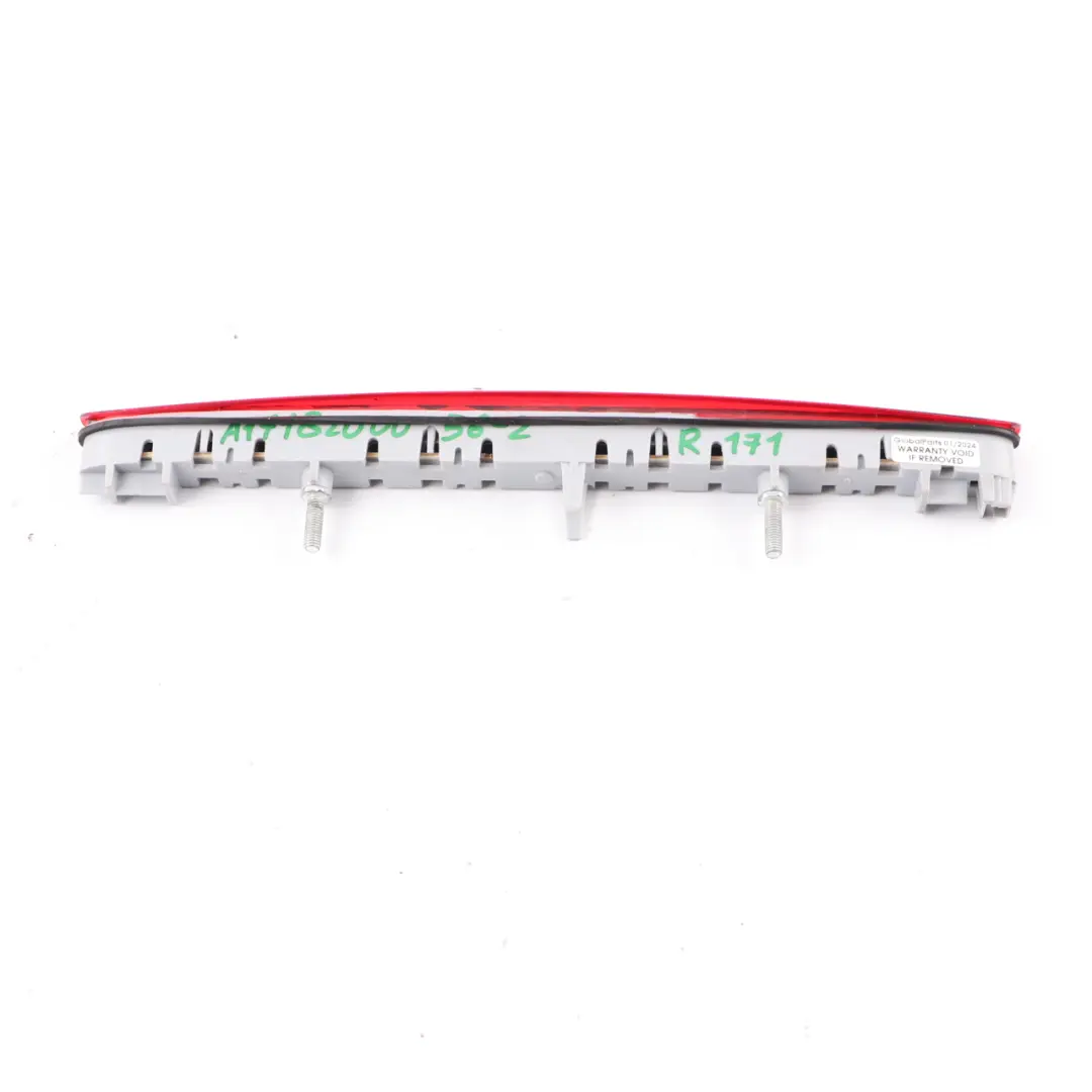 Mercedes SLK R171 Dritte Bremse Bremsleuchte Hinten Rot - SKU A1718200056-2 - Teilenummer A1718200056