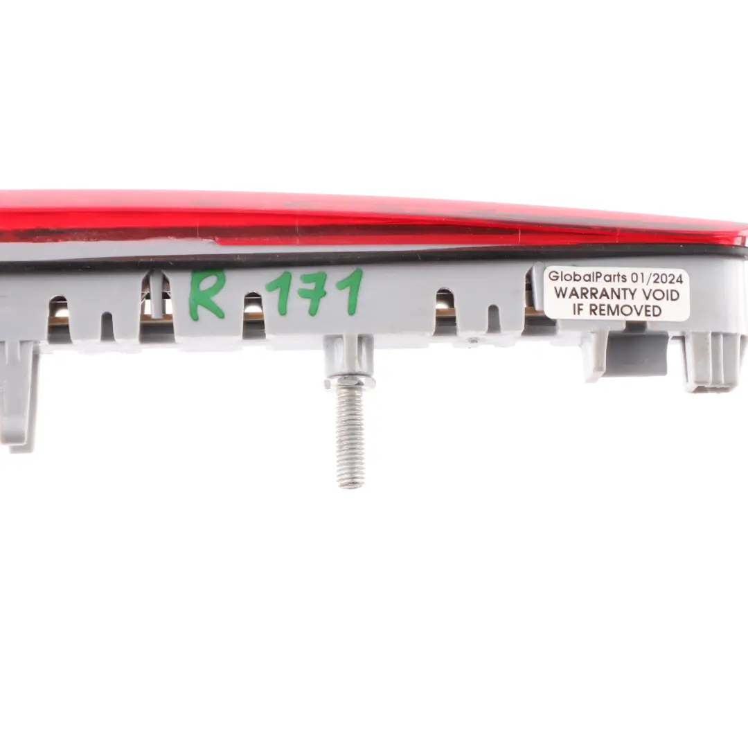 Mercedes SLK R171 Trzecie Światło Stop Stopu Tylne Czerwone - SKU A1718200056-2 - Numer Części A1718200056