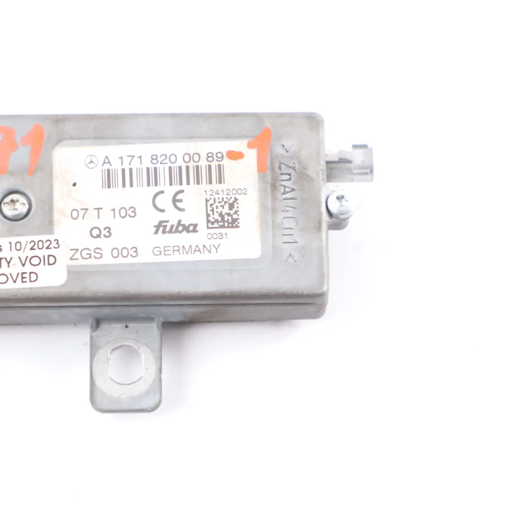 Mercedes SLK R171 Aerial Antenna Amplifier Control Unit Module - SKU A1718200089-1 - Part number A1718200089