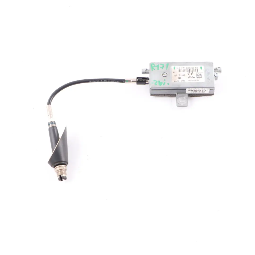 Aerial Antenna Amplifier Control Unit Module to Mercedes SLK R171 with Part number A1718200089 Mercedes SLK R171 Aerial Antenna Amplifier Control Unit Module - SKU A1718200089 - Part number A1718200089