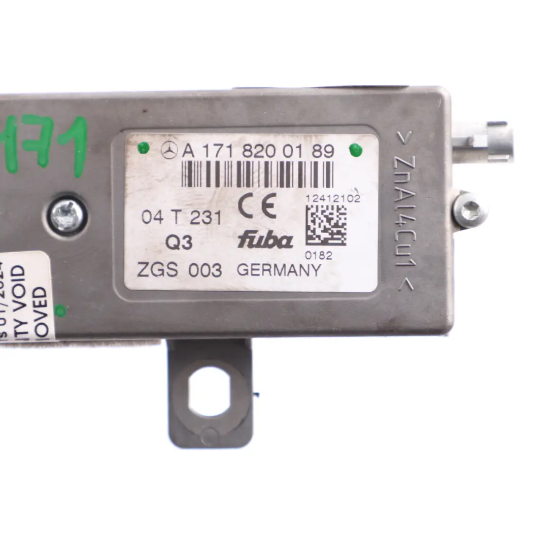 Mercedes R171 Amplificateur d'Antenne Unité de Commande d'Antenne - SKU A1718200189 - Numéro de pièce A1718200189