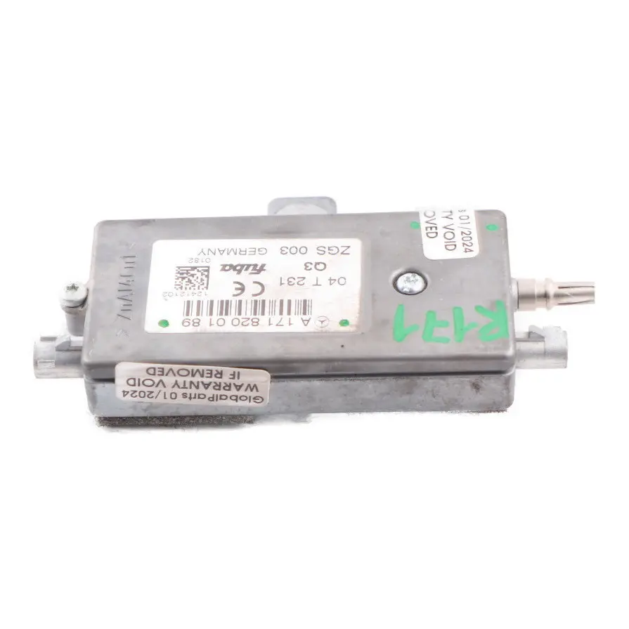 Antena Amplificador Antena Módulo de Control para Mercedes R171 con número de pieza A1718200189 Mercedes R171 Antena Amplificador Antena Módulo de Control - SKU A1718200189 - Número de pieza A1718200189