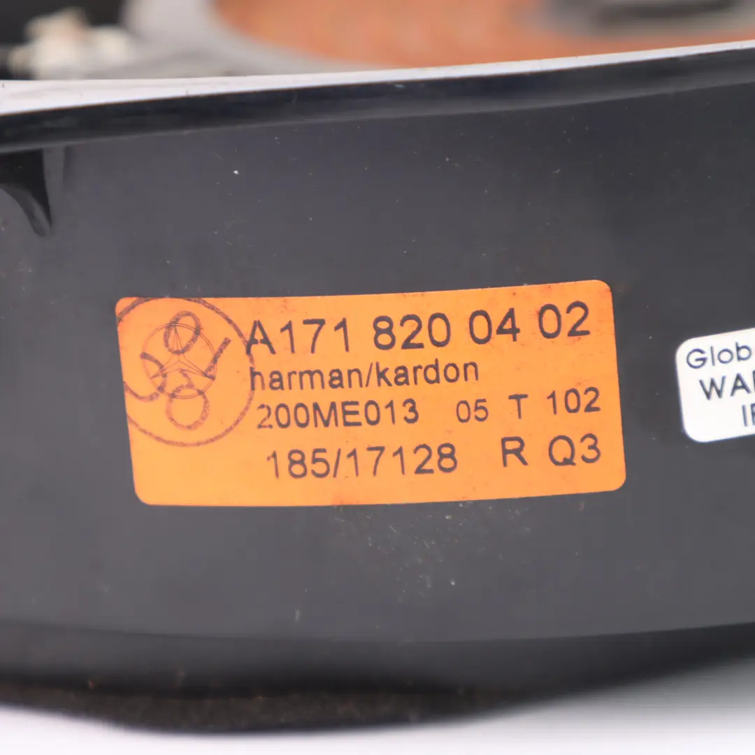 Tür lautsprecher vorne rechts Audio Harman Kardon für Mercedes SLK R171 mit Teilenummer A1718200402 Mercedes SLK R171 Tür lautsprecher vorne rechts Audio Harman Kardon - SKU A1718200402 - Teilenummer A1718200402