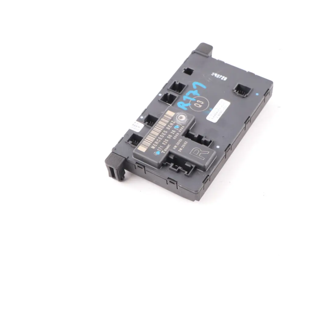 SLK200 Modulo Porta Anteriore Destra Unità Modulo di Controllo per Mercedes R171 con numero di parte A1718200626 Mercedes R171 SLK200 Modulo Porta Anteriore Destra Unità Modulo di Controllo - SKU A1718200626 - Numero di parte A1718200626