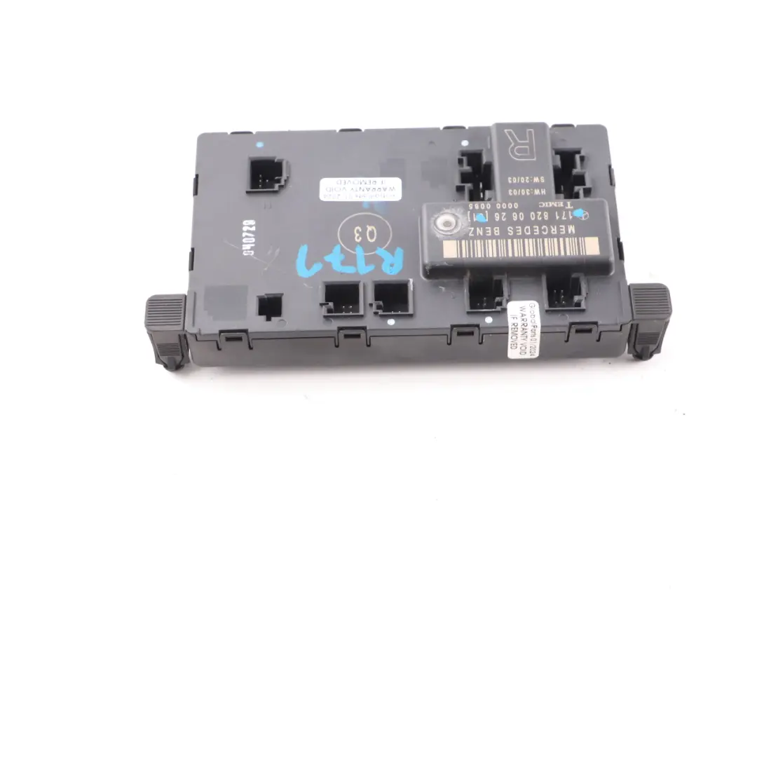 SLK200 Modul Vordertür Rechts Steuermodul Einheit für Mercedes R171 mit Teilenummer A1718200626 Mercedes R171 SLK200 Modul Vordertür Rechts Steuermodul Einheit - SKU A1718200626 - Teilenummer A1718200626