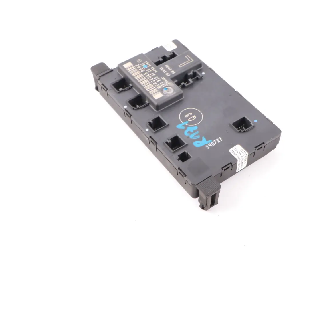 Mercedes R171 SLK200 Modulo Porta Anteriore Sinistra Unità Modulo di Controllo - SKU A1718200726 - Numero di parte A1718200726