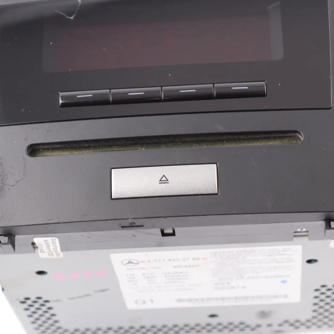 Mercedes SLK R171 Stereoradio CD-Player Hauptgerät - SKU A1718200786 - Teilenummer A1718200786
