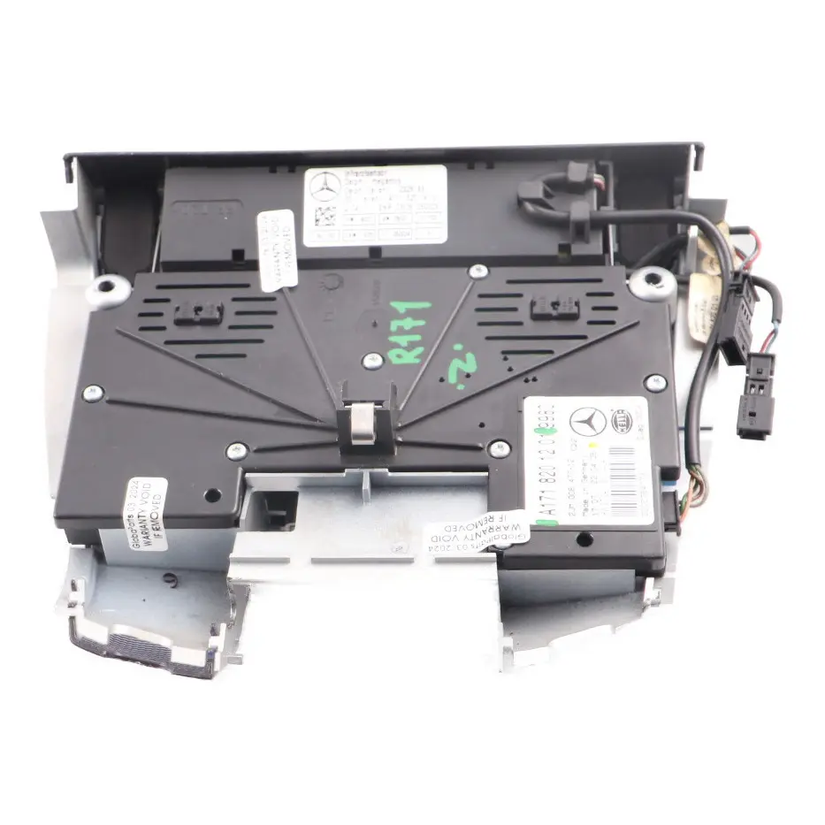 Mercedes SLK R171 Roof Light Interior Reading Lamp Control Panel - SKU A1718201201-1 - Part number A1718201201