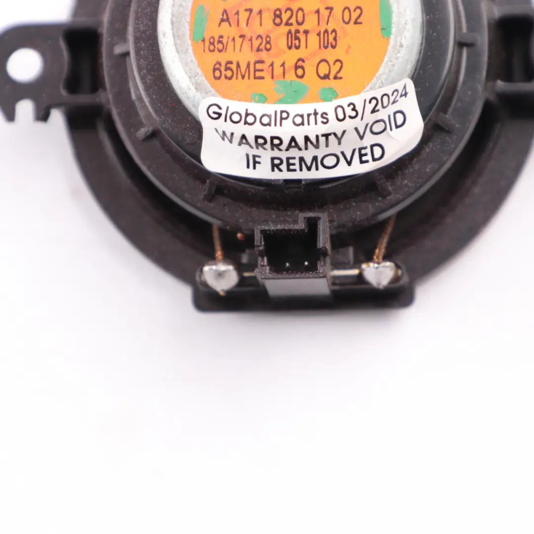 Audio Ton Lautsprecher Harman Kardon Hinten Links für Mercedes SLK R171 mit Teilenummer A1718201702 Mercedes SLK R171 Audio Ton Lautsprecher Harman Kardon Hinten Links - SKU A1718201702 - Teilenummer A1718201702