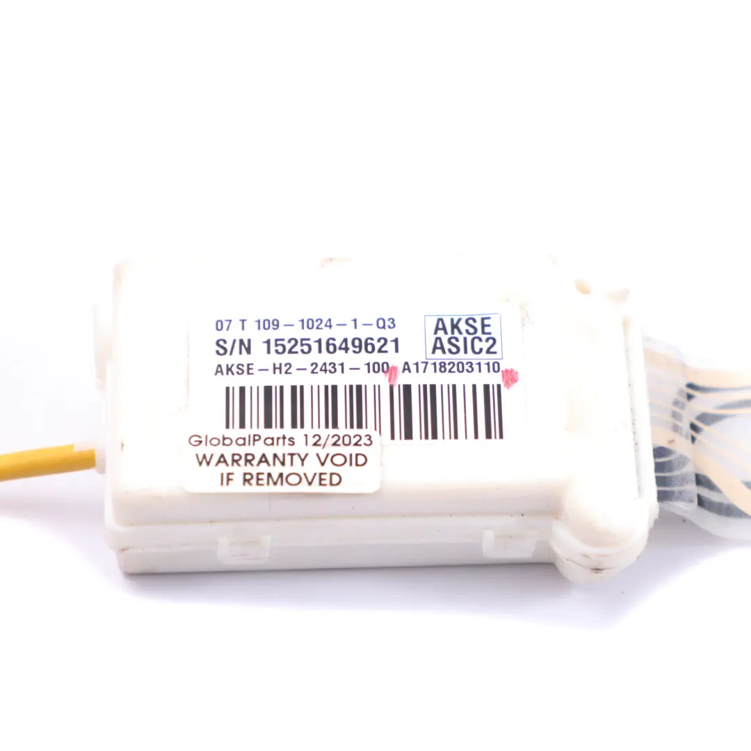 Mercedes SLK R171 Belegung Matte Vorder sitz polster Sensor Modul - SKU A1718203110 - Teilenummer A1718203110